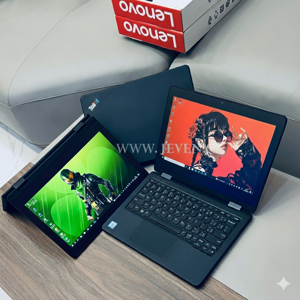 Lenovo ThinkPad 11e Yoga – Core m3-8100Y, Écran Tactile 11,6" Pliable 360°, 8 Go RAM, 256 Go SSD, Occasion avec le carton