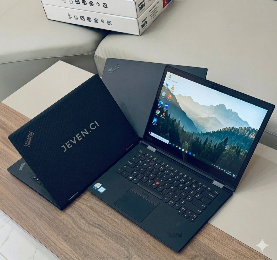 Lenovo ThinkPad X1 Yoga G3 – Core i7-8G, 1 Tera SSD, 16 Go RAM, Écran Tactile QHD Pliable 360° + Stylet, La Quintessence de l'Ultra-Portable de Luxe pour les Professionnels Innovants