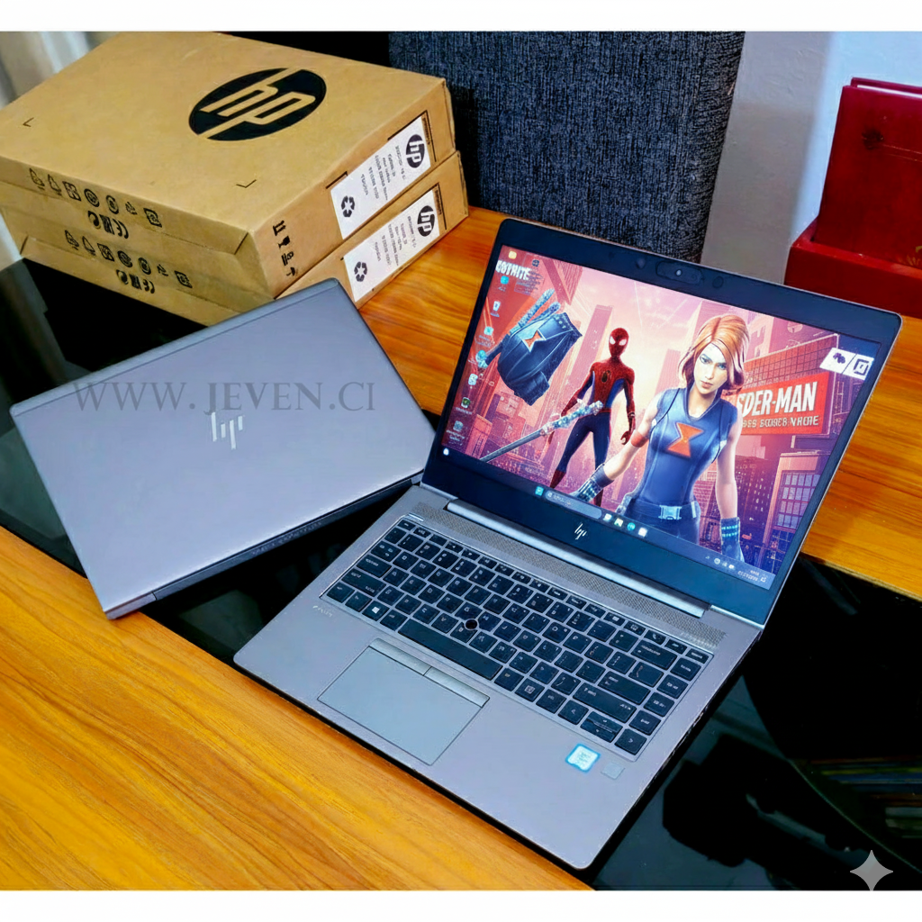 HP ZBook 14u G6 – Core i5-8365U, 16 Go RAM, 512 Go SSD, Écran Tactile 14", Reconnaissance Faciale & Empreinte Digitale – Le PC Mobile des Créateurs et Décideurs Exigeants