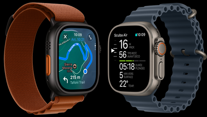 Apple Watch Ultra 3 (2025) – Titanium, 64 Go, 5G & Satellite, Résistance extrême, l’Ultra par excellence