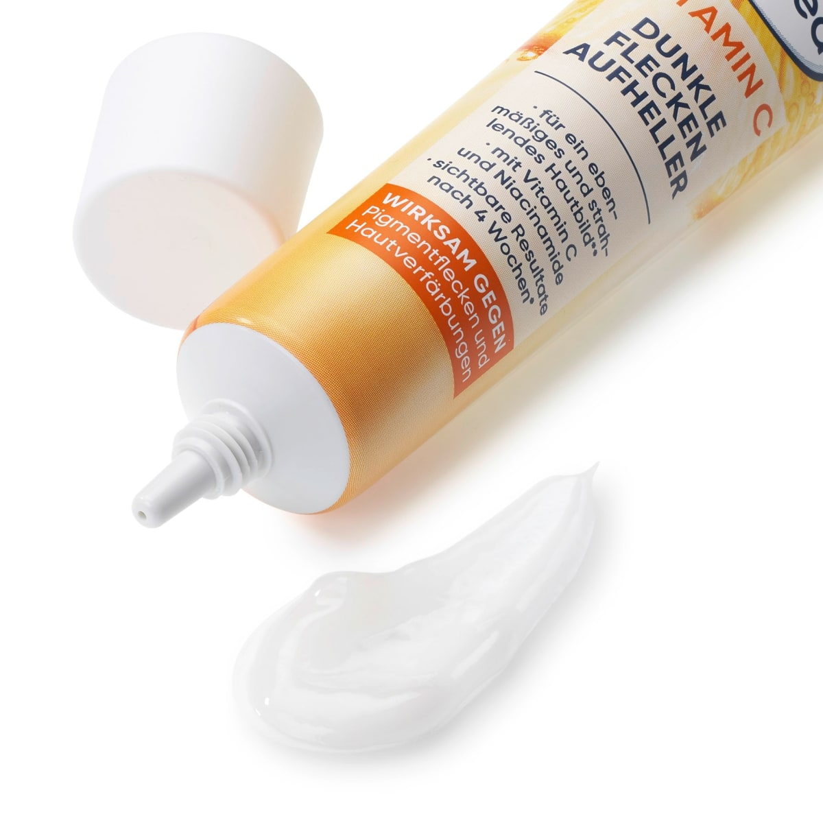 Crème visage Balea - vitamine C éclaircissante taches brunes, 50 ml