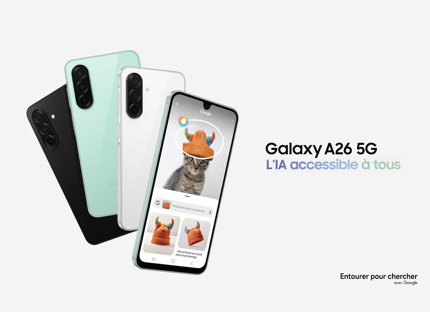 Samsung Galaxy A26 5G Neuf – Super AMOLED 6.7’’ 120Hz - Exynos 1380 - 6 Go RAM - 128 Go - Triple Caméra 50 Mpx - Android 15 - Le Smartphone Moderne et Intelligent