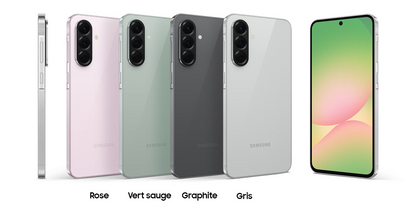 Samsung Galaxy A56 5G – Écran Super AMOLED 120 Hz - 12 Go RAM - 256 Go - Puissance & Intelligence Mobile chez Jeven