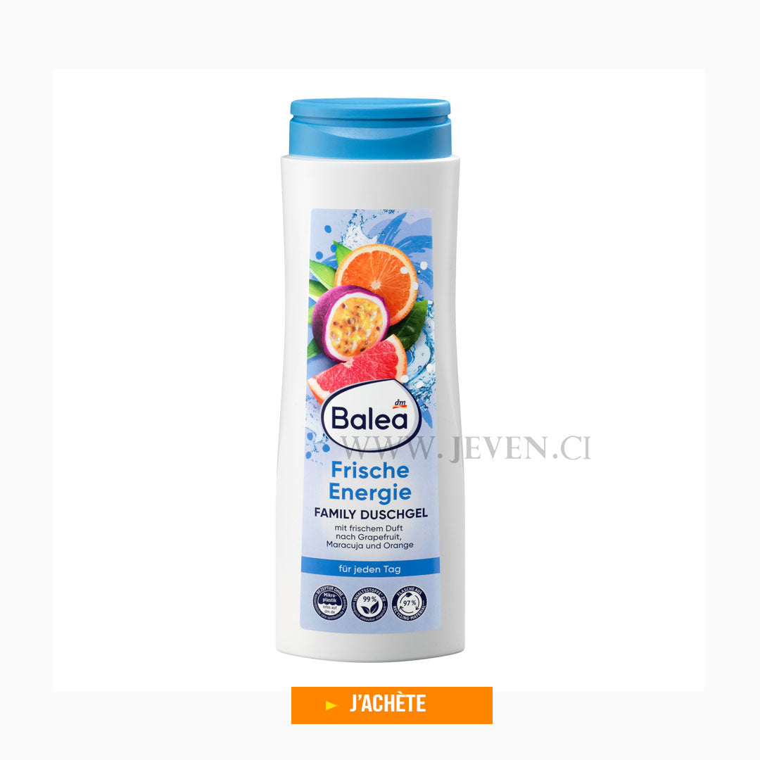 Balea- Gel douche Famille Frische energy 500ml