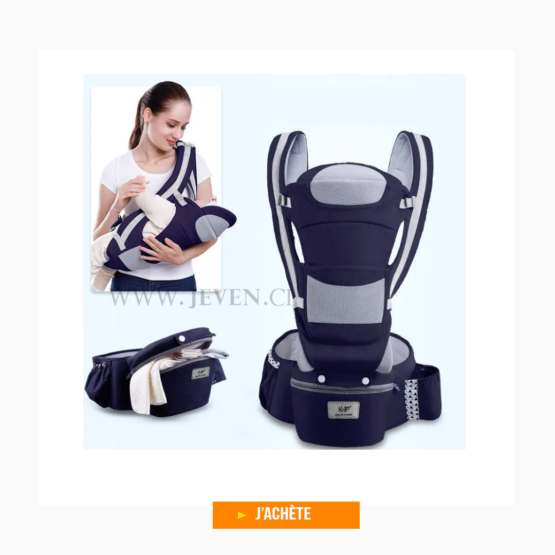 Porte-bébés original- Kangourou de haute qualité- écharpe de hanche