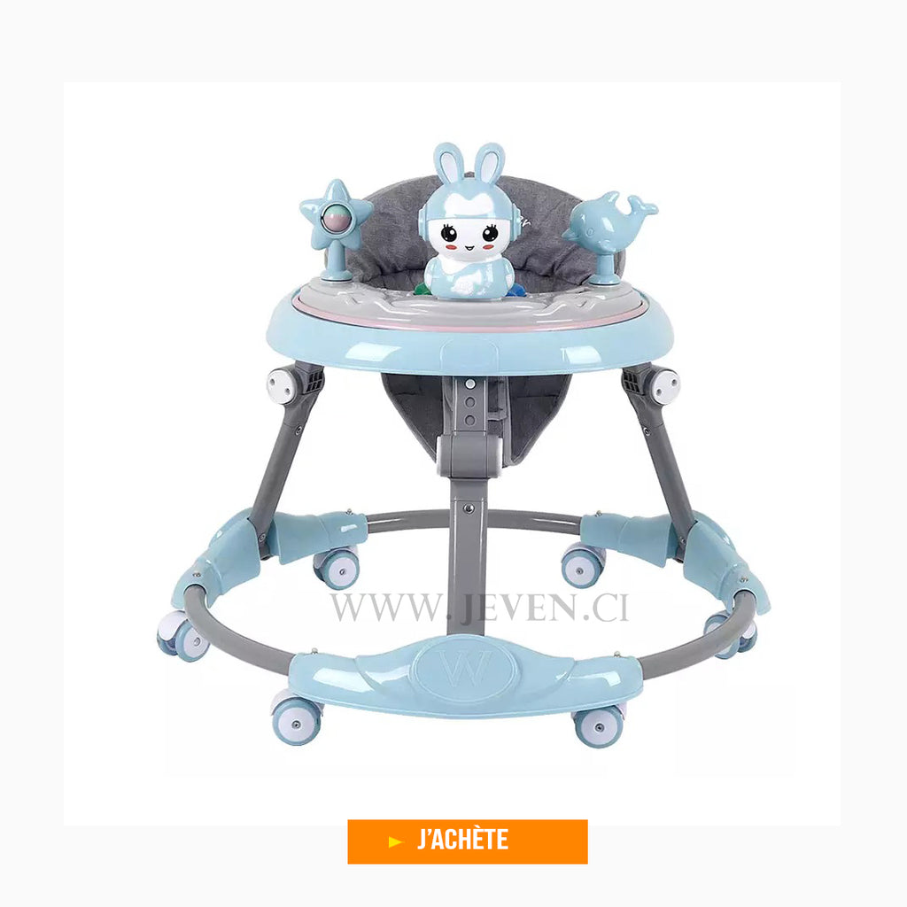 Poussette à hauteur réglable pour bébé- Nouveau design moderne