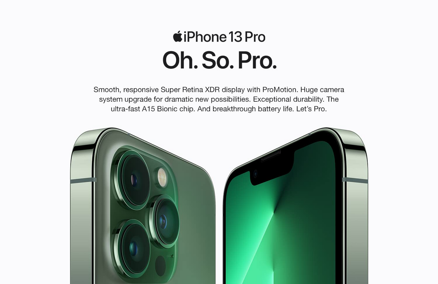 Apple iPhone 13 Pro - 128Go
