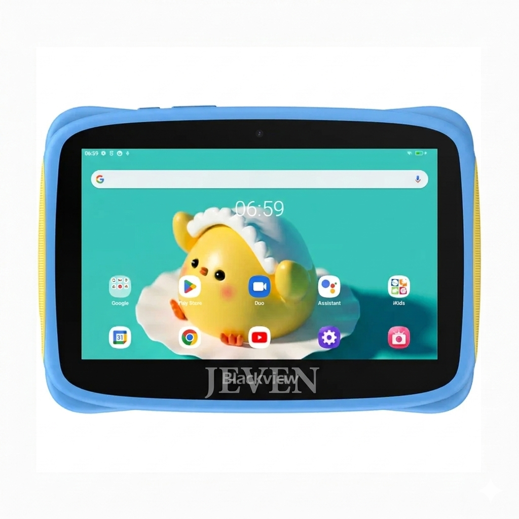Tablette Blackview Tab 3 Kids – Écran 7,0", 32 Go Stockage, Coque Antichoc Enfant Intégrée, L'Outil Éducatif et de Divertissement Idéal pour Vos Enfants en Promo