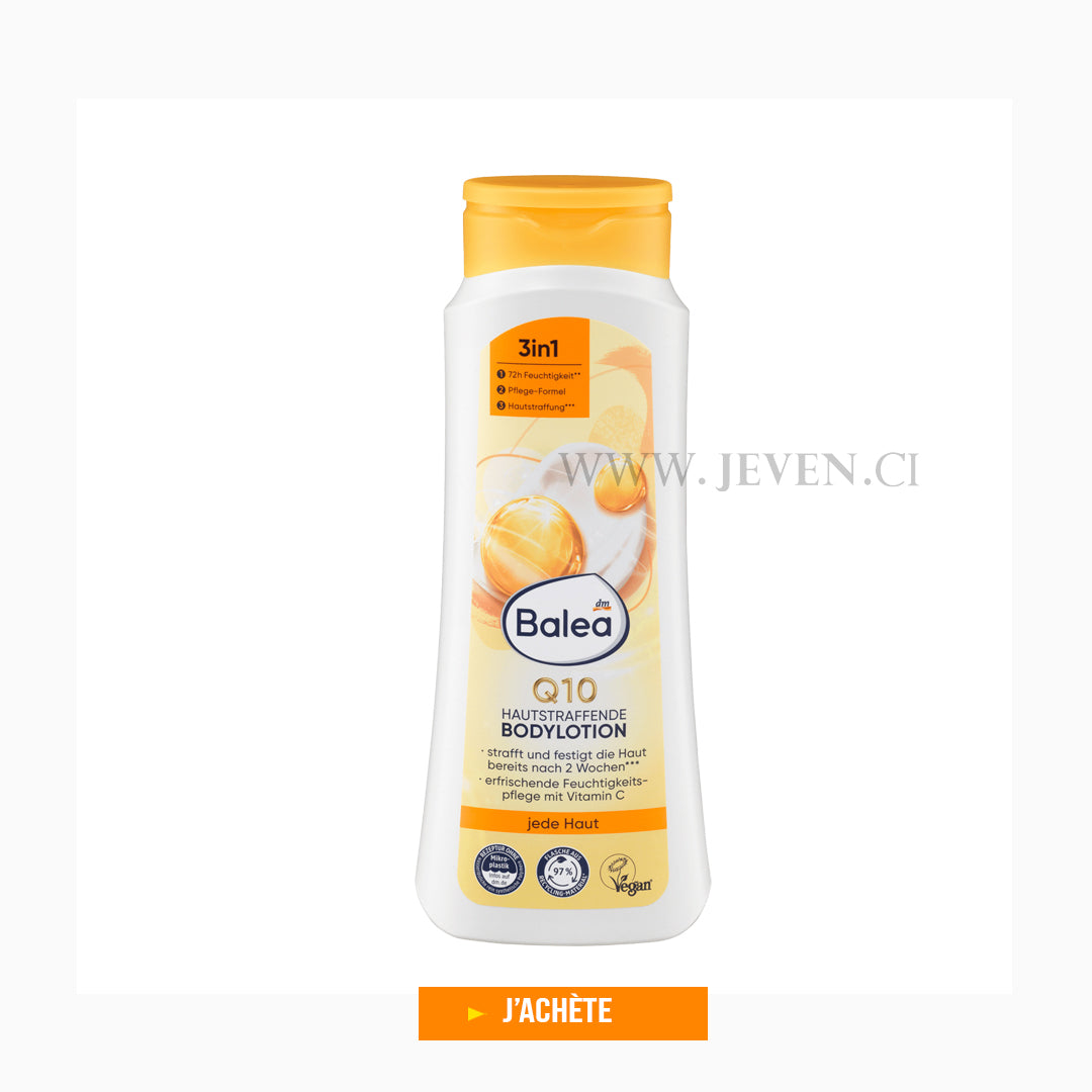 Balea lotion corporelle Q10 400ml - Lotion corporelle raffermissante
