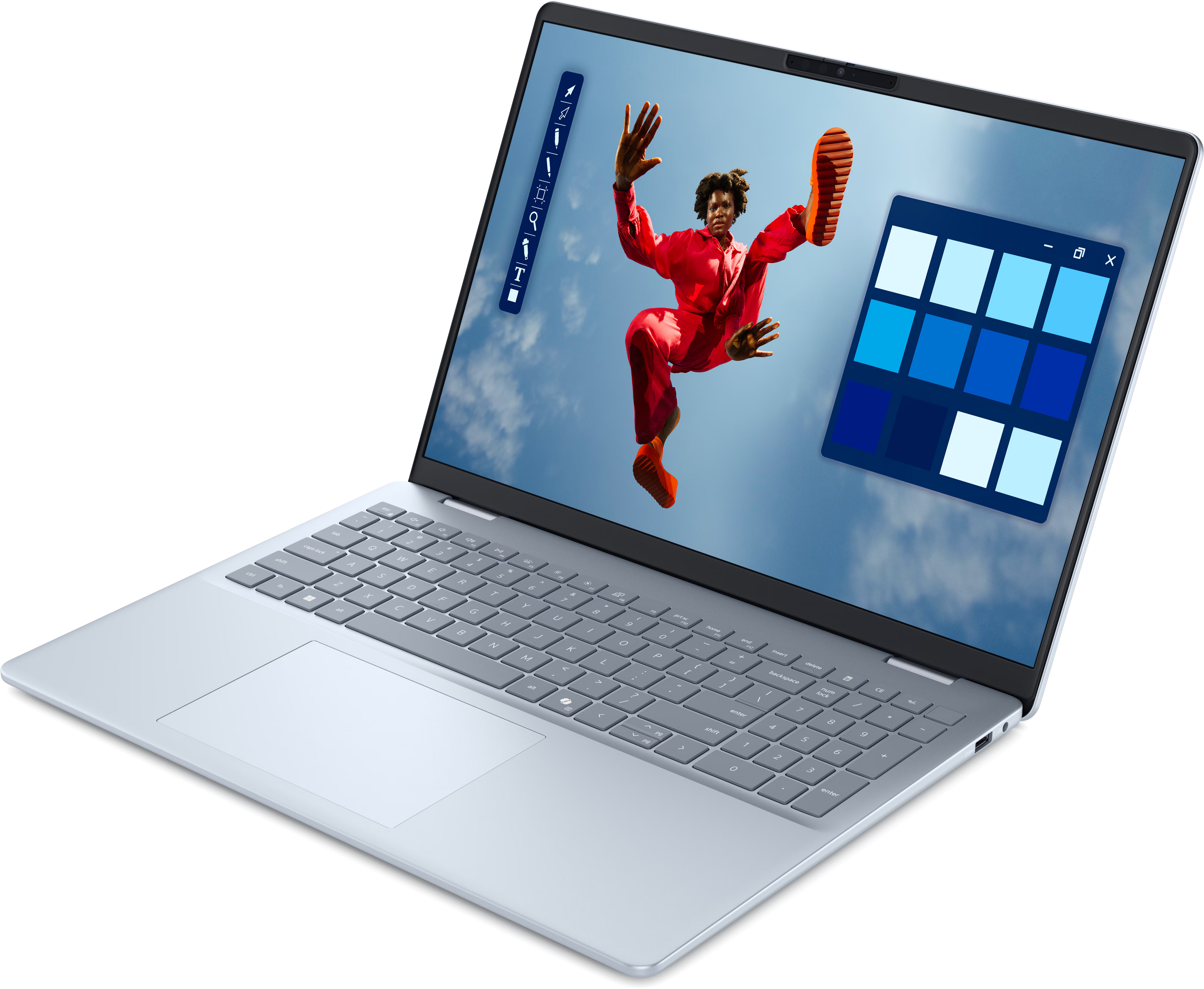 Dell Inspiron 16 Plus Neuf – Intel Ultra 7 256V (IA Copilot+), Écran Tactile 16" 2K, 16 Go RAM, SSD 512 Go, Graphiques Intel Arc