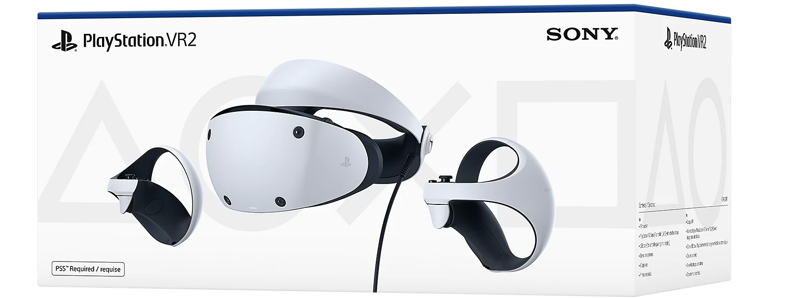 Casque SONY PlayStation VR2 – Neuf, Immersion Totale 4K HDR pour PS5, Suivi des Yeux et Retour Haptique, Le Futur du Jeu Vidéo à Portée de Main