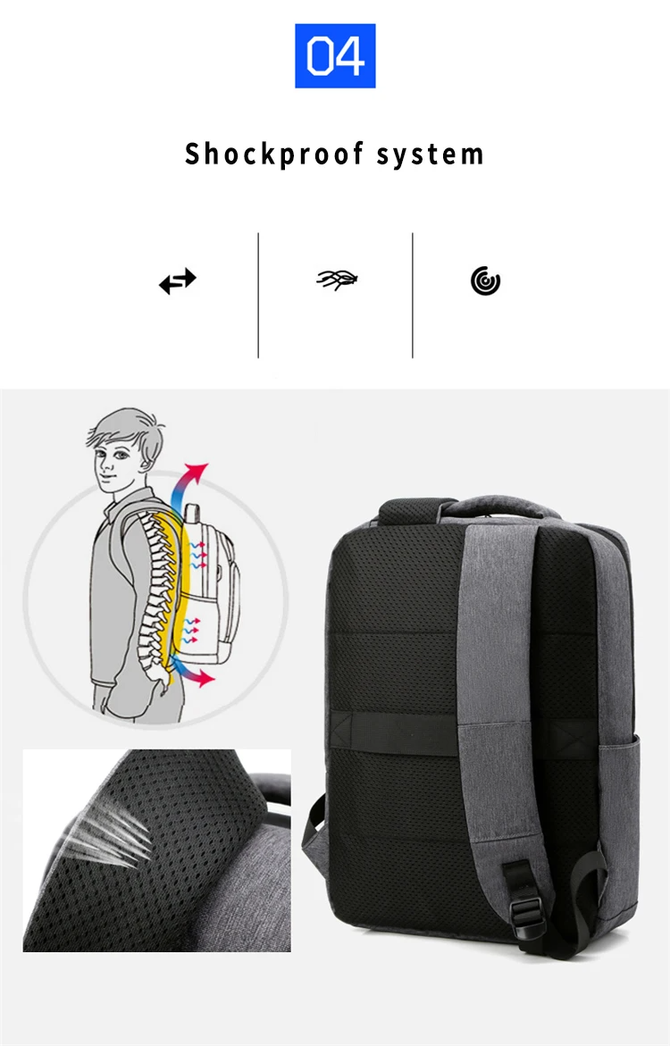 Nouveau sac à dos pour ordinateur portable de haute qualité, grande capacité, étanche et durable