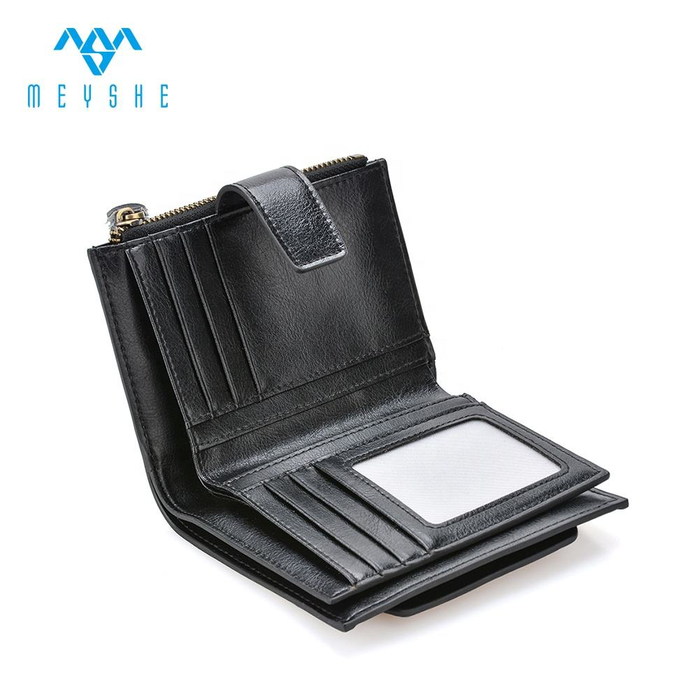 Portefeuille multifonctionnel, RFID avec de nombreux emplacements pour cartes - nouveau design à la mode