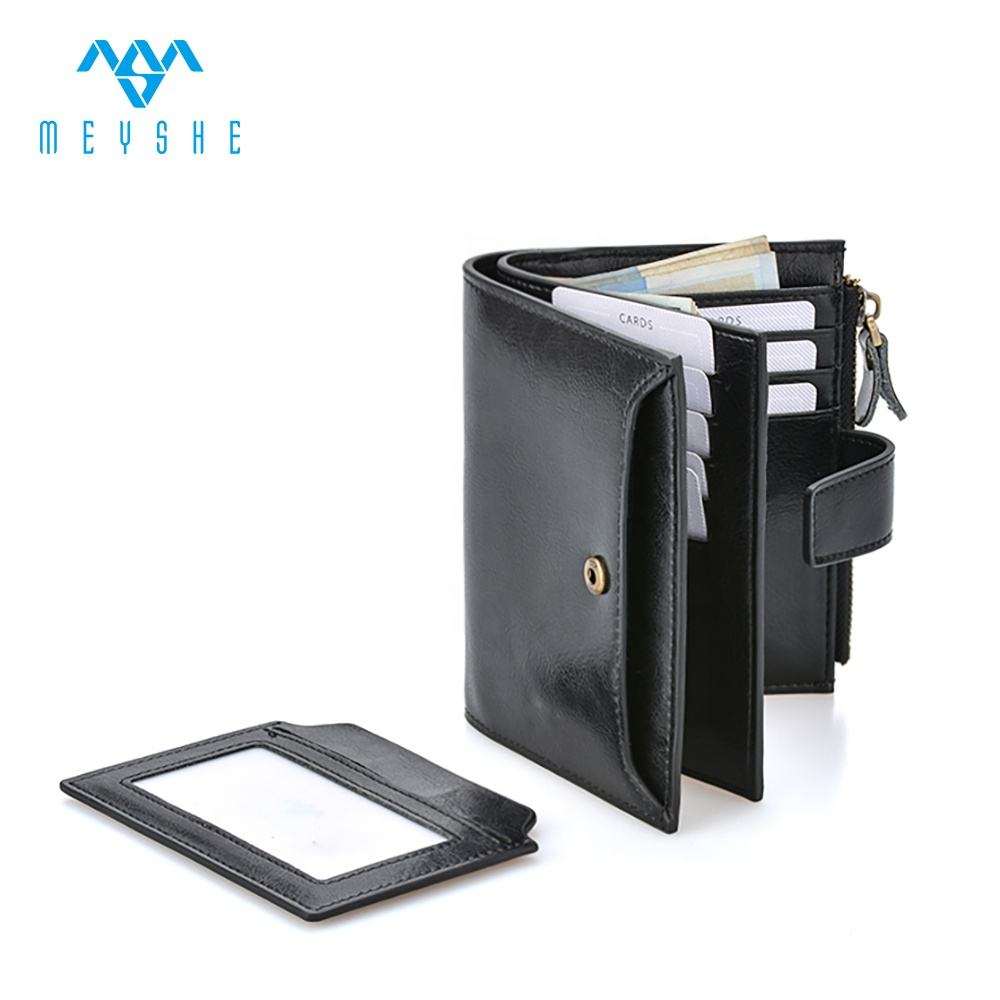 Portefeuille multifonctionnel, RFID avec de nombreux emplacements pour cartes - nouveau design à la mode