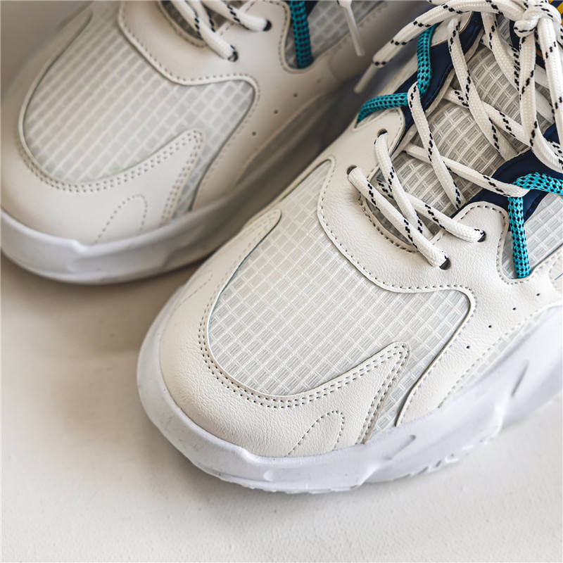 Chaussures de sport en maille pour hommes, baskets montantes et épaisses