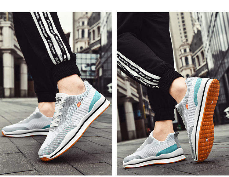 Nouveau style de chaussure décontractée, chaussures de sport respirantes et confortables