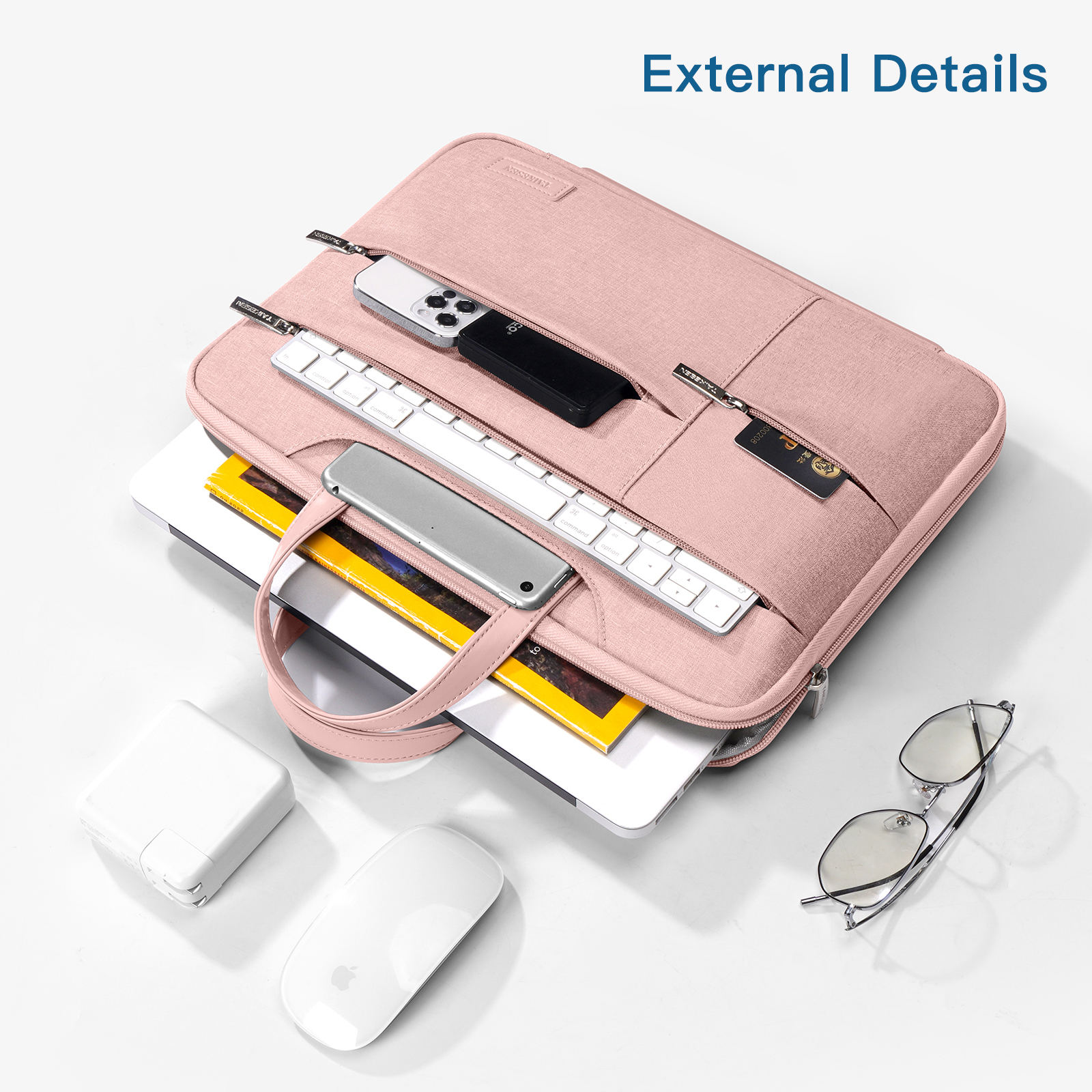 Sacoche pour ordinateur portable, étui étanche pour ordinateur portable  MacBook, porte-documents