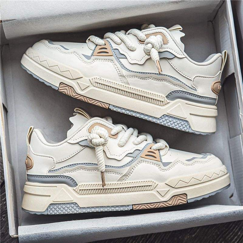 Nouvelle tendance de Basket polyvalentes décontractées - Chaussures à semelle épaisse à la mode