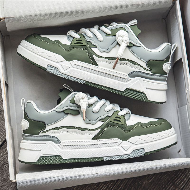 Nouvelle tendance de Basket polyvalentes décontractées - Chaussures à semelle épaisse à la mode