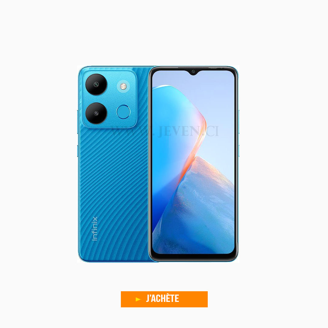 Infinix Smart 7 Plus- 64Go- 5MP/13MP- Dual Sim 4G- 6.6"