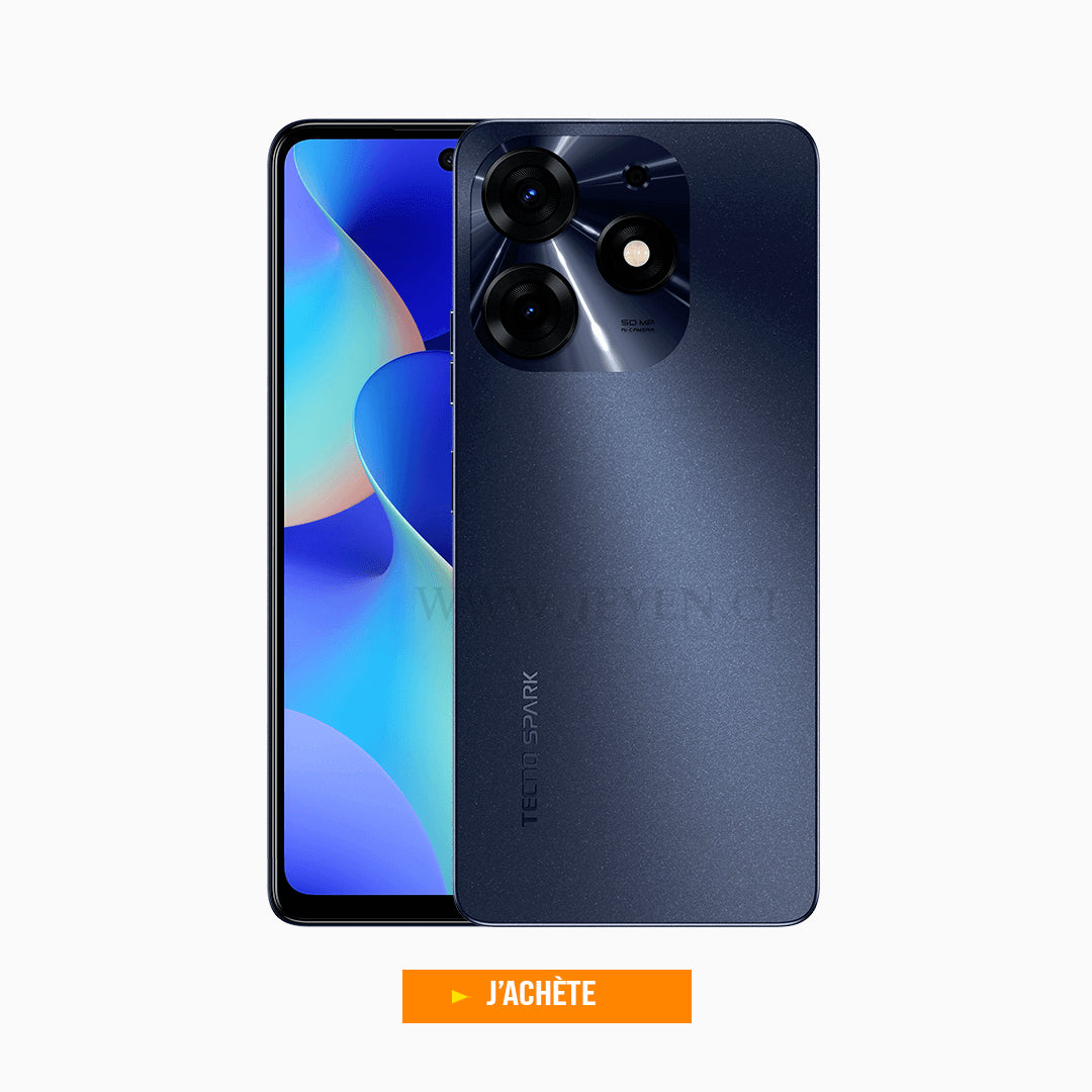 Tecno Spark 10 PRO- 8+8Go - 128Go/256Go - 32MP/ 50MP- 4G- 6,8"- Empreinte Digitale