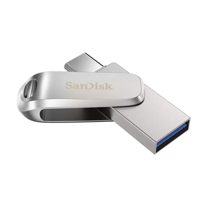 Clé USB Sandisk Ultra Luxe 128Go- Double Connectique Type-C & Type-A