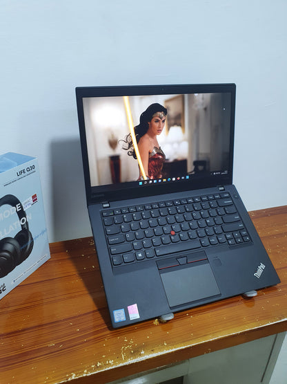 Lenovo ThinkPad T470s Quasi Neuf – Core i5-6600U, Écran Tactile 14", 20 Go RAM, 512 Go SSD, Autonomie 5h