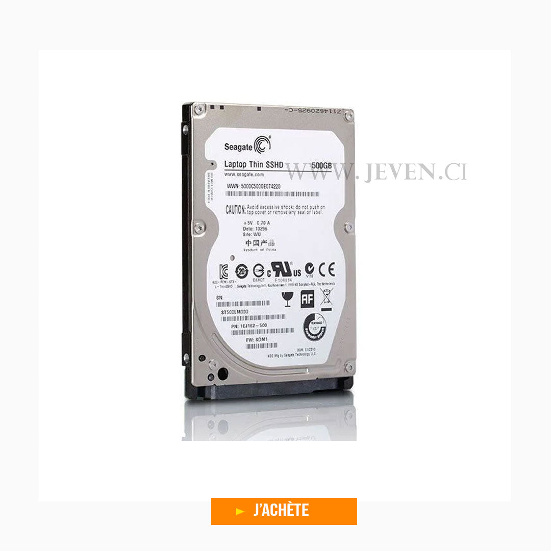 Disque dur interne HDD- 500Go- Seagate-  Western Digital- Toshiba- Et d'autres Marques