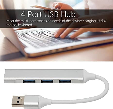 Adaptateur multiport de concentrateur USB C- 4 en 1