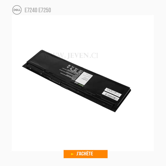 Batterie pour Ordinateur Portable Dell Latitude E7240 E7250