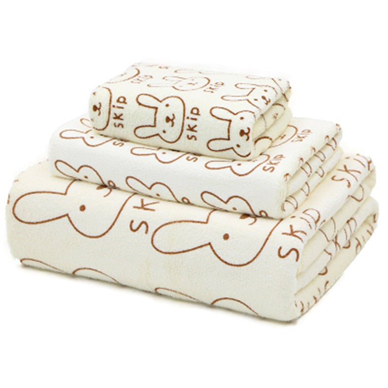 Ensemble de serviettes de bain- 3 pièces microfibre