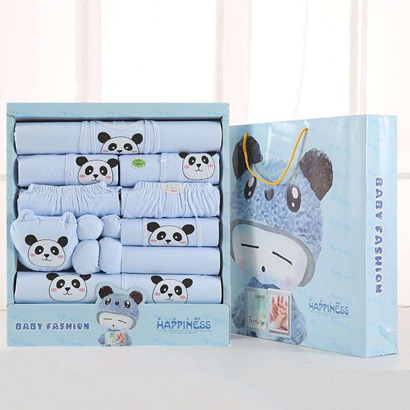 Ensembles de vêtements pour nouveau-né 17 Pièces- coffret cadeau pour nouveau-né