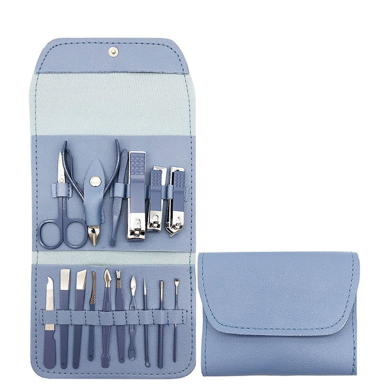 Kit de pédicure professionnel- outils de soins des ongles-16 en 1- en acier inoxydable- offre spéciale