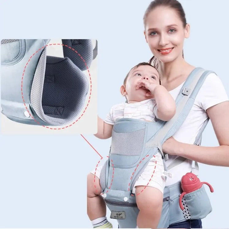 Porte-bébés original- Kangourou de haute qualité- écharpe de hanche