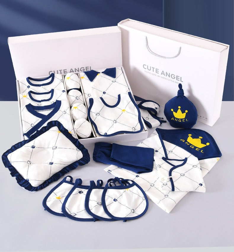 Ensembles de vêtements en pur coton pour bébé- décontracté 25 pièces