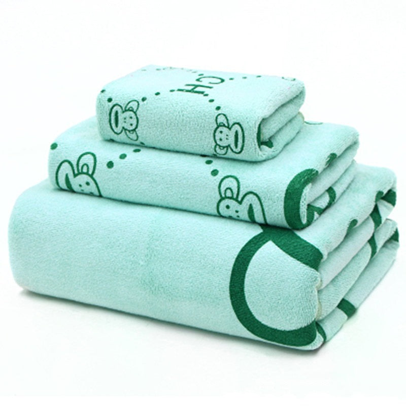 Ensemble de serviettes de bain- 3 pièces microfibre