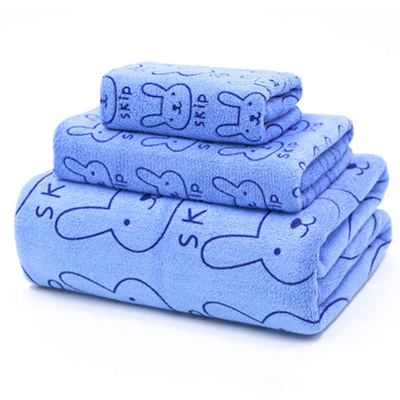 Ensemble de serviettes de bain- 3 pièces microfibre