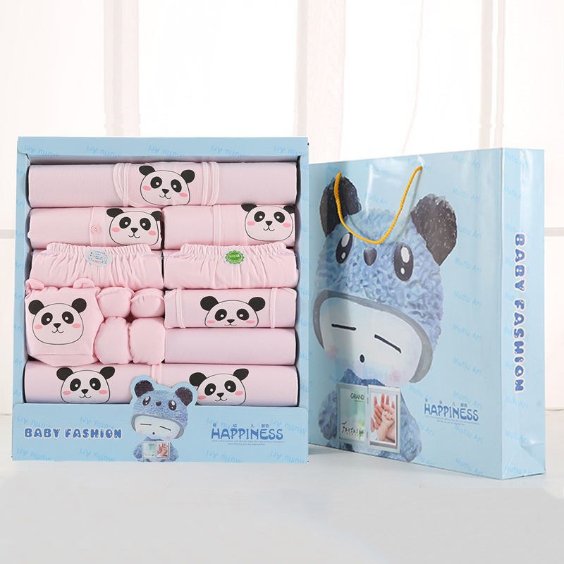 Ensembles de vêtements pour nouveau-né 17 Pièces- coffret cadeau pour nouveau-né