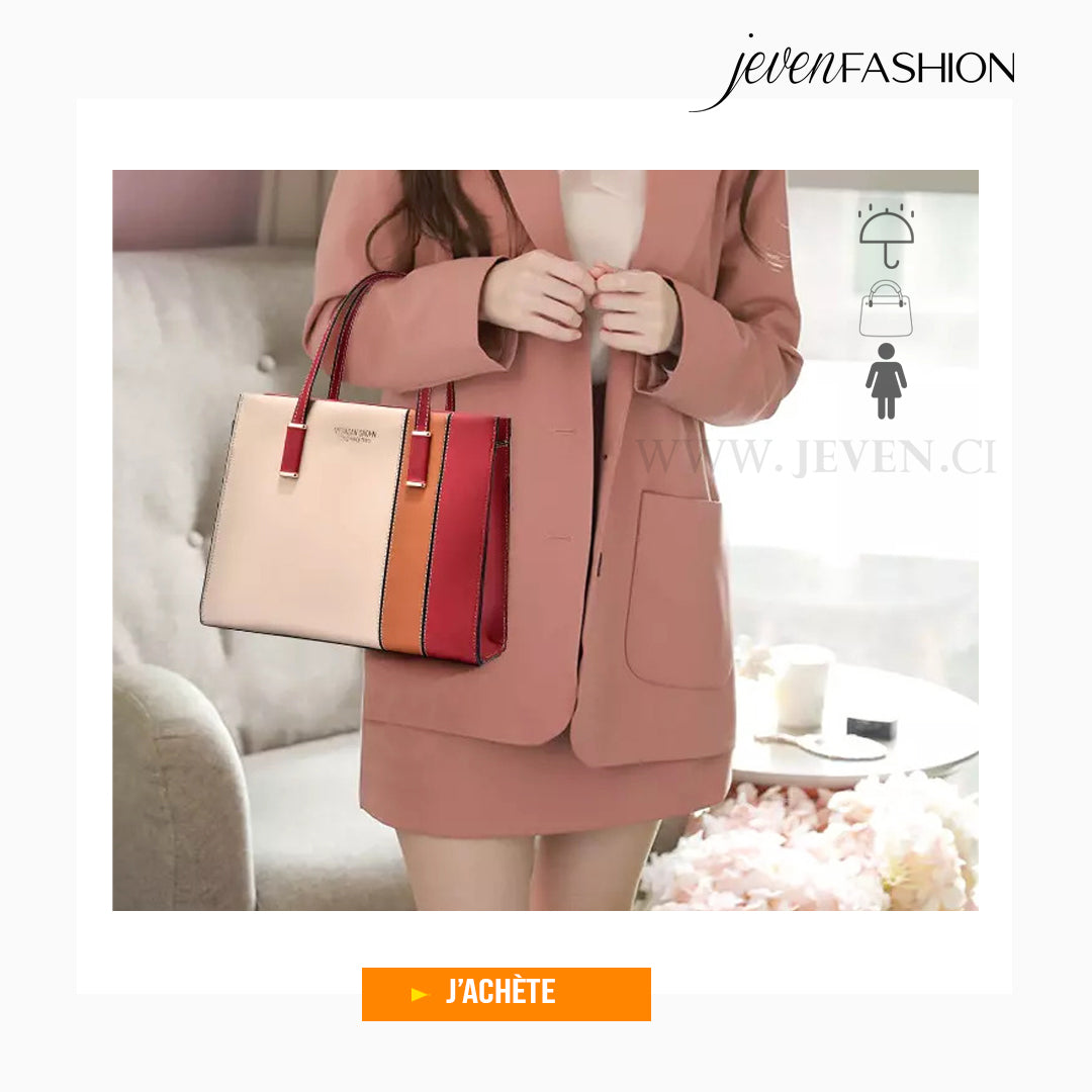 Sac à main à bandoulière- soirée- rouge pour femme